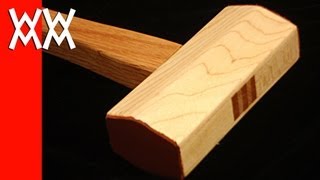 Make a wood mallet A musthave for any woodworker [upl. by Zela602]