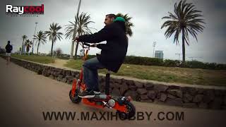 Patinete eléctrico Raycool Motard 1800w  Maxihobby [upl. by Cummine]