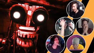 Reacciones de Youtubers a la Etapa 2 del Sotano  The Joy of Creation Story Mode [upl. by Ailiec]