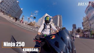 【Ninja250 しれっと納車】0100kmhの加速力、マフラー音、1台目のバイクにしては十分すぎる。 [upl. by Obed300]