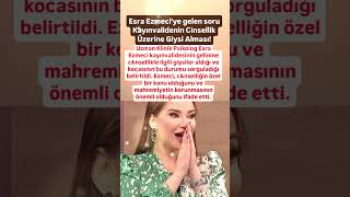 ESRA EZMECİYE GELEN İLGİNÇ SORU KAYINVALİDESİ GELİNİNE GİYSİ ALDIĞI VE KOCAS₺NIN BU DURUMU [upl. by Elson700]