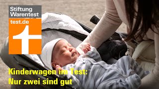 Kinderwagen Test 2020 Was KombiKinderwagen leisten müssen Stiftung Warentest [upl. by Rebmetpes]