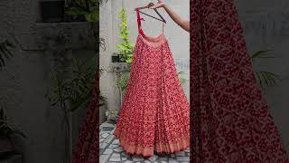 Pure Banarsi Georgette bandhani lehenga [upl. by Poppo]