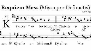 Requiem Mass Ordinary Missa pro Defunctis [upl. by Syl516]