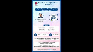 Approach to Cyanotic Congenital heart disease Part II Prof S Ramakrishnan [upl. by Aristotle98]