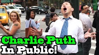 Charlie Puth  quotHow Longquot  SINGING IN PUBLIC [upl. by Elagibba865]