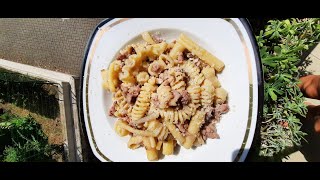 PASTA CON SALSICCIA E RADICCHIO ROSSO dal gusto eccezionale [upl. by Douglas]