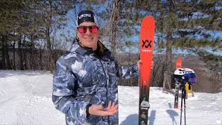 NS SKI TEST DRIVE Volkl Mantra M6 [upl. by Shandee812]