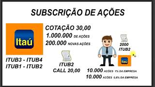 Direito de Subscrição de Ações Entenda de uma vez por todas [upl. by Ymarej]