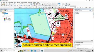 Cara Melakukan Digitizing di ArcGIS [upl. by Island752]