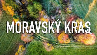 MORAVSKÝ KRAS  Drone footage [upl. by Eiggep]