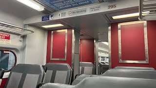 SEPTA Regional Rail GE Silverliner IV Train 295 Ride From 30 St To Suburban Stations 05192022 [upl. by Barhos795]