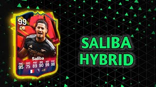 Saliba Hybrid SBC Solution  99 Best Xi Saliba  MadFUT 24 [upl. by Risser988]