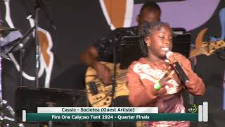 Cassie  Societea Guest Artiste Fire One Quarter Finals 2024 [upl. by Xuerd456]