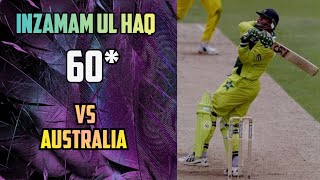 Inzamam ul Haq 60 vs Australia Adelaide WSC 199293 [upl. by Eednar]