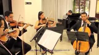 Minueto de Bach com Quarteto de Cordas para Casamento [upl. by Rebmeced]