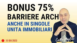 Bonus 75 Barriere architettoniche anche nellappartamento Circ 17E 2023 [upl. by Arba]