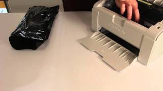 How to replace Samsung Toner Cartridge MLTD101S from Printer ML2165W [upl. by Sirrap723]