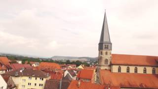 Münnerstadt von oben  ANTENNE BAYERN quotBayern von obenquot [upl. by Aluk]