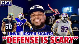 Cowboys sign DT LINVAL JOSEPH This defense has gone from good to great to SCARY [upl. by Yole]