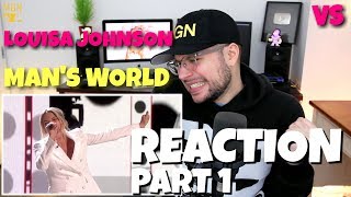 Louisa Johnson  Mans World  SemiFinal  The X Factor 2017  VS  REACTION PT1 [upl. by Sheree]