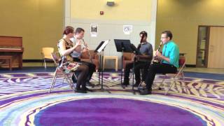 SIU Southern Illinois Woodwind Quartet plays quotThree Pieces from Espanaquot by Albeniz [upl. by Hervey]