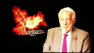 Donald Sutherland Hunger Games ist ein Gleichnis für Hintergrundmächte in den USA [upl. by Aeli965]