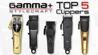 Top 5 Gamma Stylecraft Clippers [upl. by Frohne]