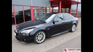 740777 BMW 525I E60 SEDAN 25L MSPORT 218HP 0207 BLACK 77181KM LHD [upl. by Eeima]