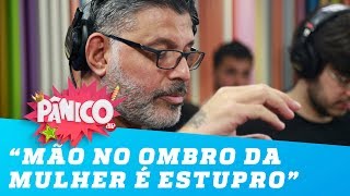 Alexandre Frota Você colocar a mão no ombro de uma mulher é estupro [upl. by Enyledam]