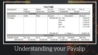 Payroll Taxes  Understanding your Payslip [upl. by Yellas111]