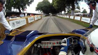 Porsche 91730 driven by Brian Redman Goodwood 2011 [upl. by Nauqahs]