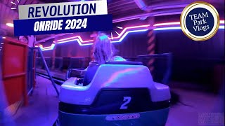 Revolution  Onride 2024 na upgrade  Bobbejaanland  Team Park Vlogs [upl. by Salisbury]