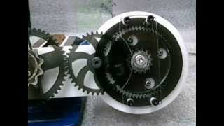 Cycloidal Gearing Chain Clock [upl. by Janith412]