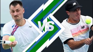 Bernard Tomic vs Ernesto Escobedo  CHARLESTON 2023 [upl. by Marchelle]