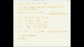 Berechnung des maximalen Gewinns  OÌˆkonomische Funktionen 3 [upl. by Delly135]