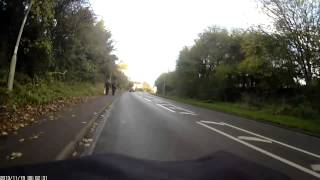 Cycling along Lynch Hill Park to the train station in Whitchurch Hampshire [upl. by Ilellan823]