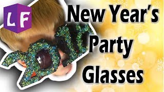 New Years Party Glasses DIY [upl. by Rosalinde293]