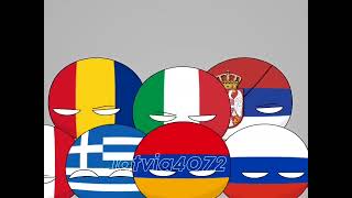 Do you know who my allies are ArmeniaAzerbaijan countryballs edit art shorts [upl. by Gae39]