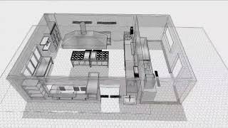 Cozinha Industrial em inox voltada para produção de alimentos [upl. by Lacram]