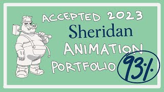 Accepted 2023 Sheridan Animation Portfolio Tour [upl. by Gintz]