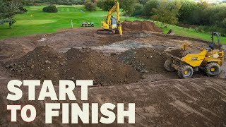 How to build a golf green USGA START to FINISH [upl. by Kauslick]