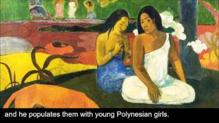 Paul Gauguin Arearea 1892  59  History of Art in less than one minute [upl. by Niles]