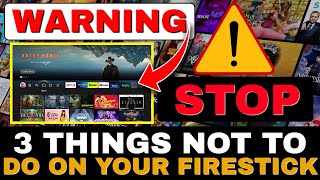 STOP DOING THIS ON YOUR FIRESTICK NOW [upl. by Tammi]