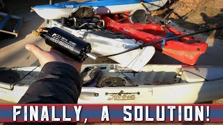 Four Fast long Range ELECTRIC KAYAK BUILD DIY BUILD [upl. by Aivatan]