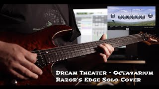 Dream Theater  Octavarium  Razors Edge Solo Cover [upl. by Alana431]