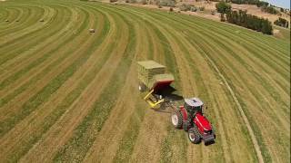 MilStak PT2150 Bale Stacker  wwwBerryMachinerycom [upl. by Shanan]