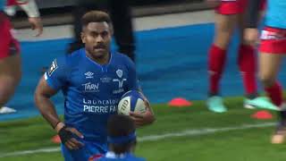 TOP 14  Essai de Adrea COCAGI CO  Castres Olympique  Oyonnax Rugby  Saison 20232024 [upl. by Agn708]