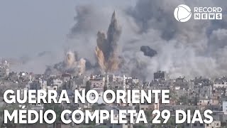 Guerra no Oriente Médio completa 29 dias [upl. by Nevuer]