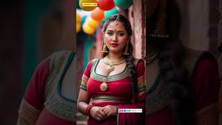 Nepal Girl in Traditional Outfit  AI Model Lookbook nepal nepaligirls nepali [upl. by Olympias39]